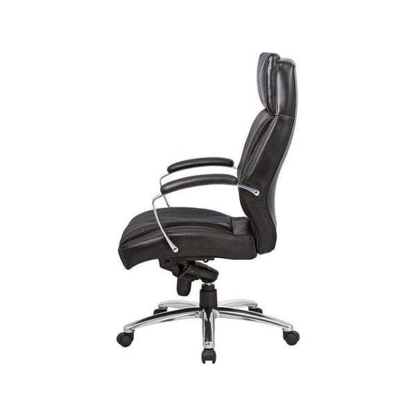 BSJ-62131E 大班椅半真皮配扶手 - Brilliant Space Office Furniture Limited