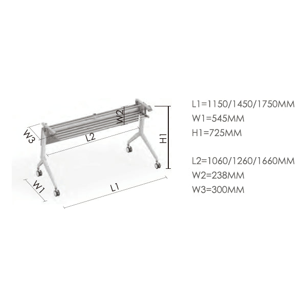 IBO-VT 高級活動摺檯  Folding Desk (新款) - Brilliant Space Office Furniture Limited