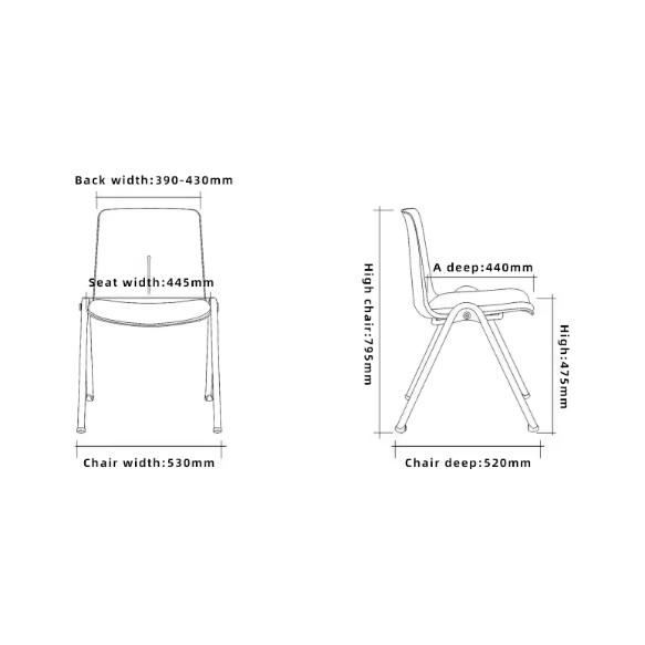 IBO-D520A 多功能椅 - Brilliant Space Office Furniture Limited