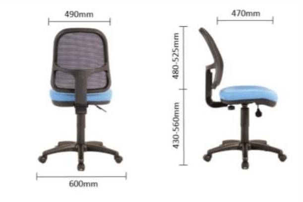 BSH-M6211B21B21E  職員座椅 - Brilliant Space Office Furniture Limited