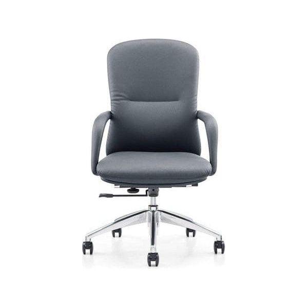 BSJ-920053A 大班椅半真皮配扶手 - Brilliant Space Office Furniture Limited