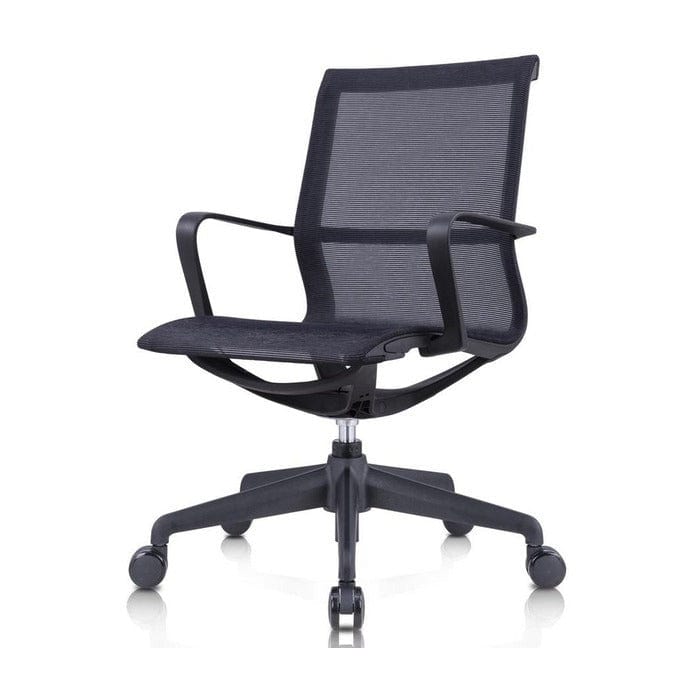 BSC-2285B 全網椅連固定扶手/會議室椅 👌