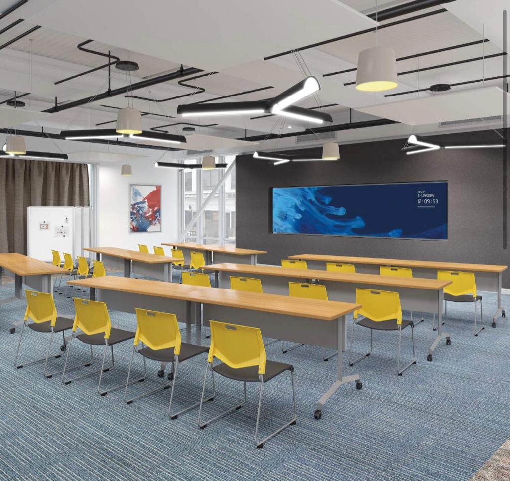 BSJ-2204B新款叠椅專利設計📢(可加推車) - Brilliant Space Office Furniture Limited