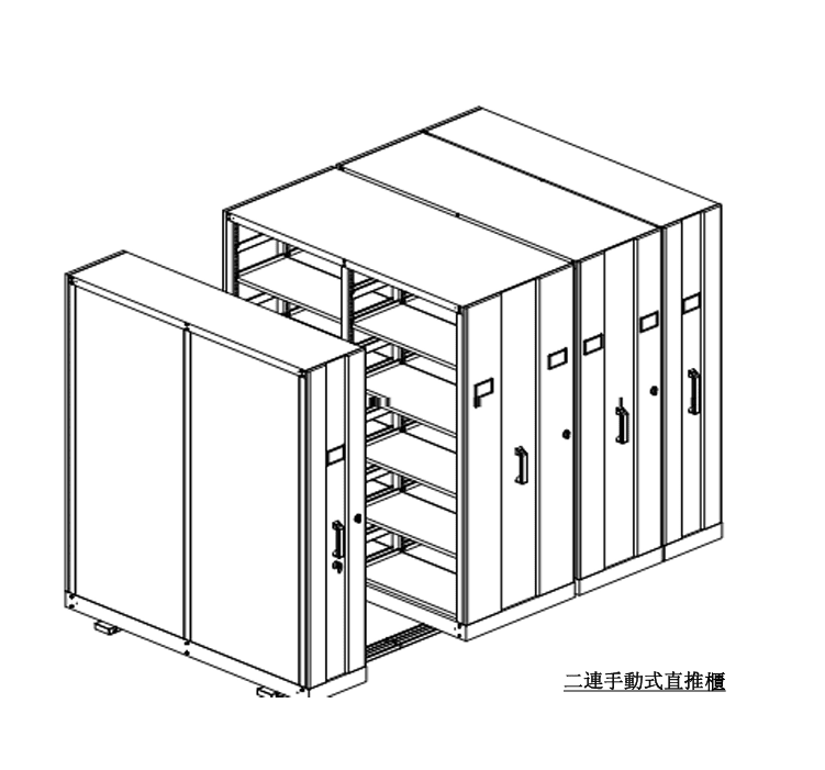 推櫃#系統櫃#活動文件櫃#Compactus#Moving Cabinet