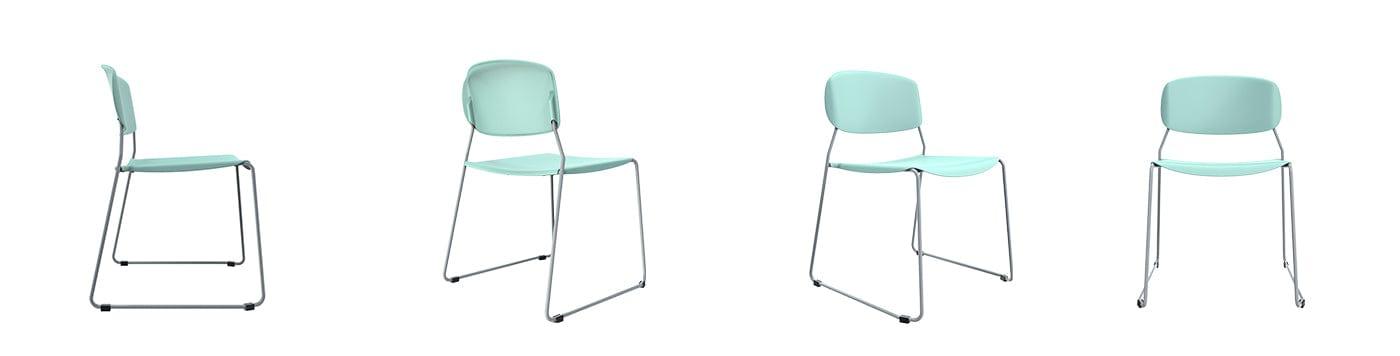 BSJ-HY8257 多功能椅Slim(2024)📢 - Brilliant Space Office Furniture Limited