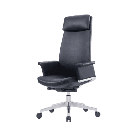 BSJ-3260A 大班椅半真皮配扶手 - Brilliant Space Office Furniture Limited