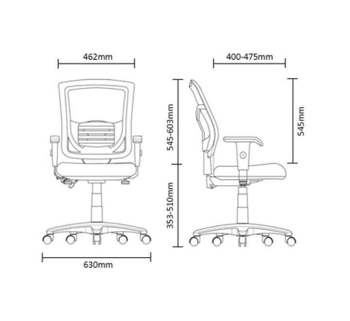 BSH-MH3238Y8  ELEGANT 高級職員座椅 - Brilliant Space Office Furniture Limited