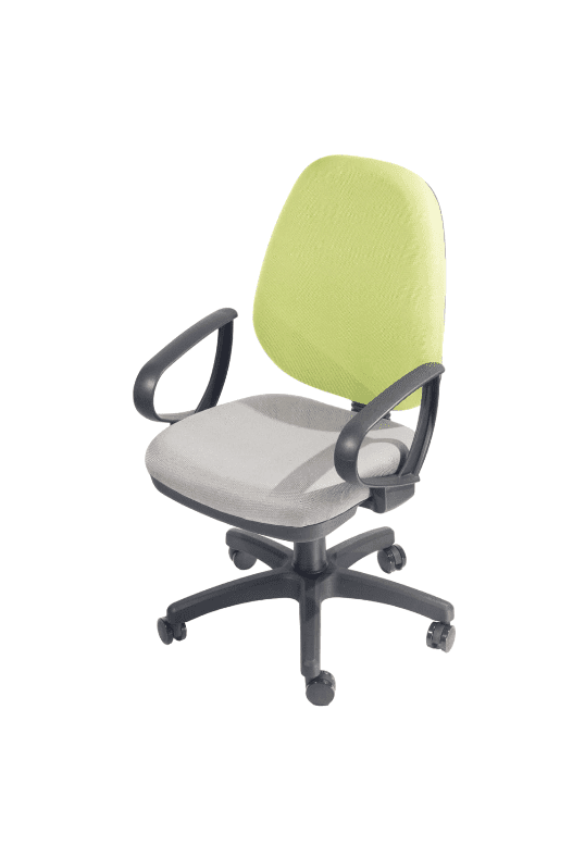 BSJ-52010 布背椅配固定扶手👍 - Brilliant Space Office Furniture Limited