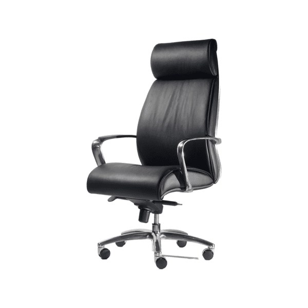 BSJ-52019A 大班椅半真皮配扶手 - Brilliant Space Office Furniture Limited
