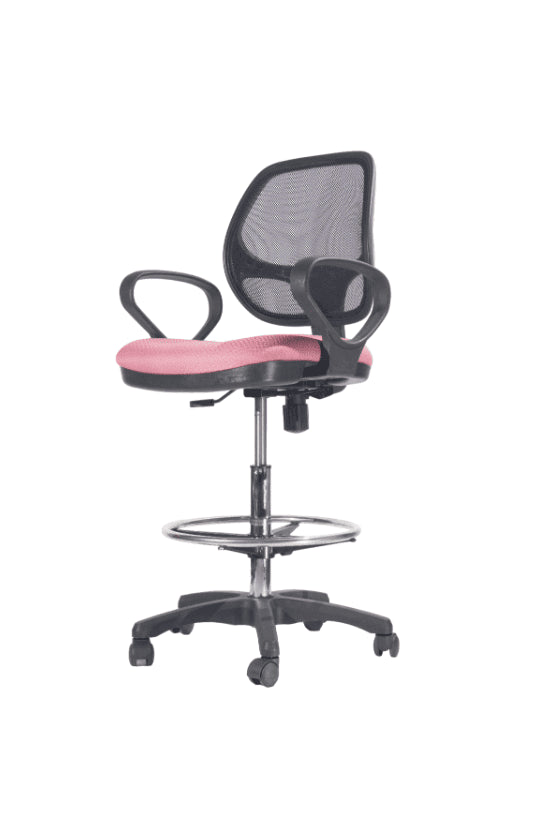 BSJ-32330H 高布背椅配固定扶手👍 - Brilliant Space Office Furniture Limited