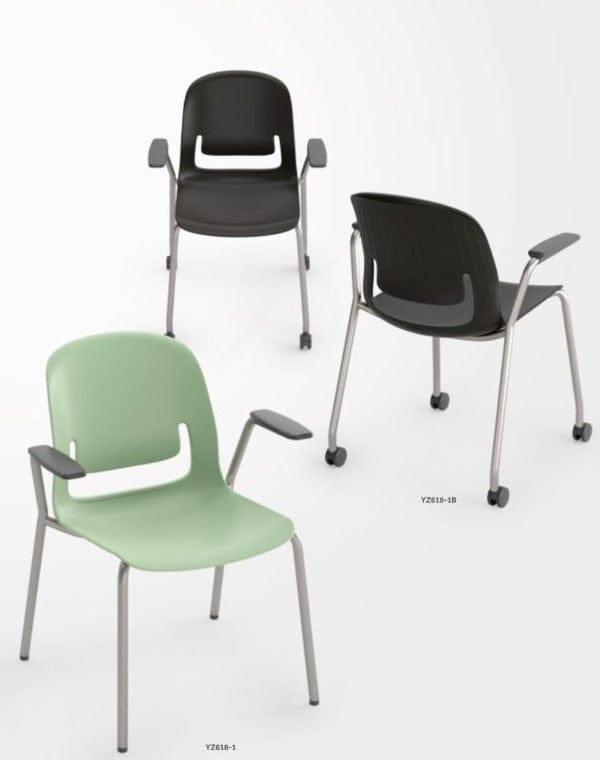BSJ-YZ6218-9 多功能椅(四腳架/弓字架)📢 - Brilliant Space Office Furniture Limited