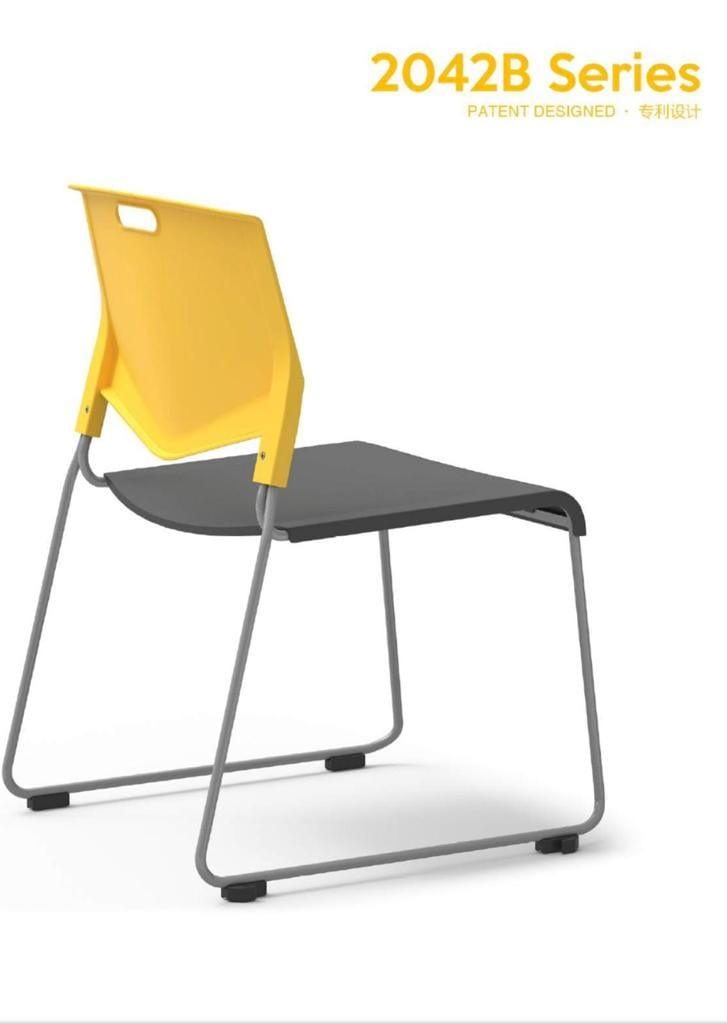 BSJ-2204B新款叠椅專利設計📢(可加推車) - Brilliant Space Office Furniture Limited