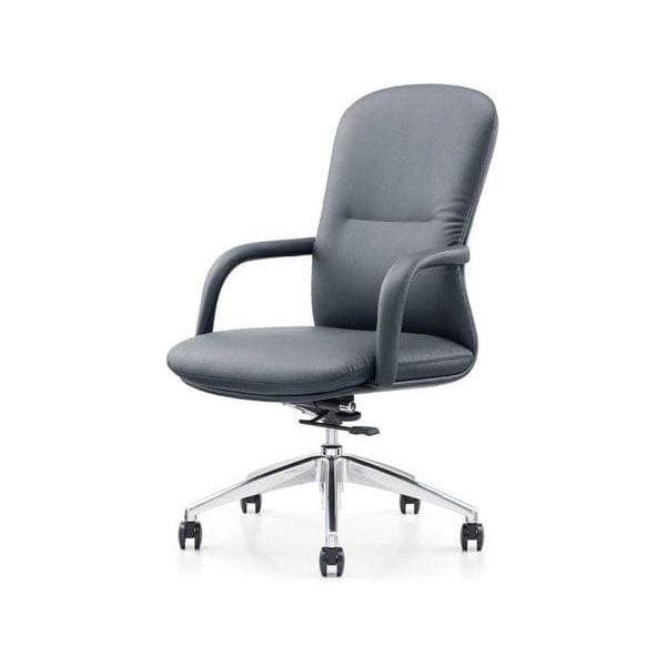 BSJ-920053A 大班椅半真皮配扶手 - Brilliant Space Office Furniture Limited