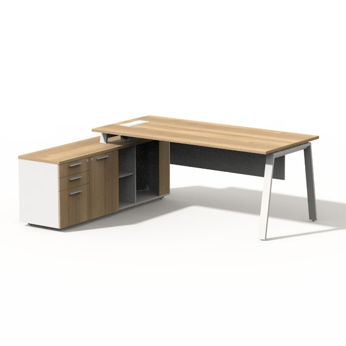 BSG-Suit-P  Executive Desk Series - L  工作檯 - Brilliant Space Office Furniture Limited
