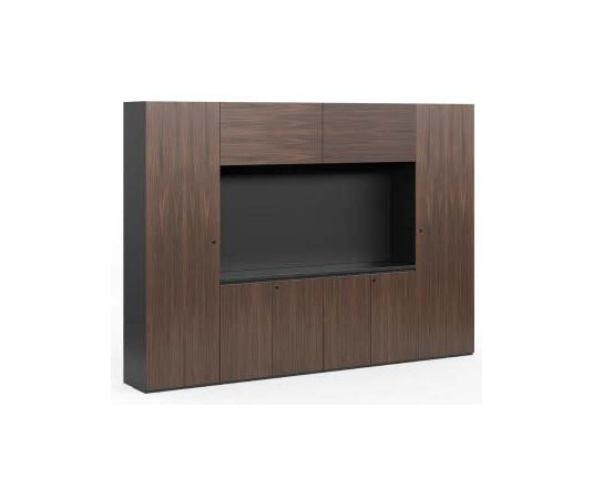 BSG-099C2620 Wood Veneer 木皮高櫃 (組合櫃)=Brilliant Space