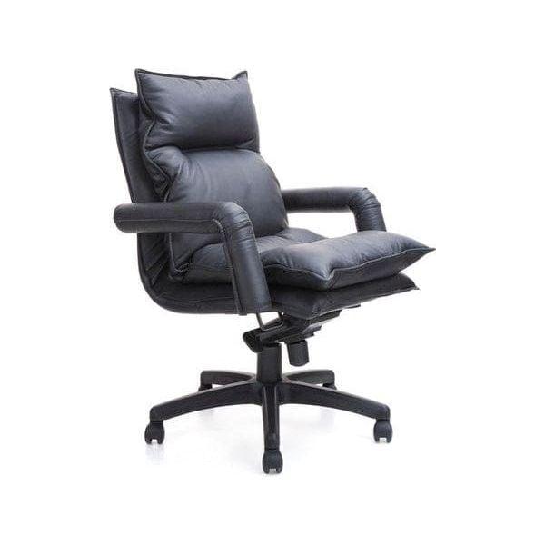 BSC-1202A 大班椅半真皮配扶手 - Brilliant Space Office Furniture Limited