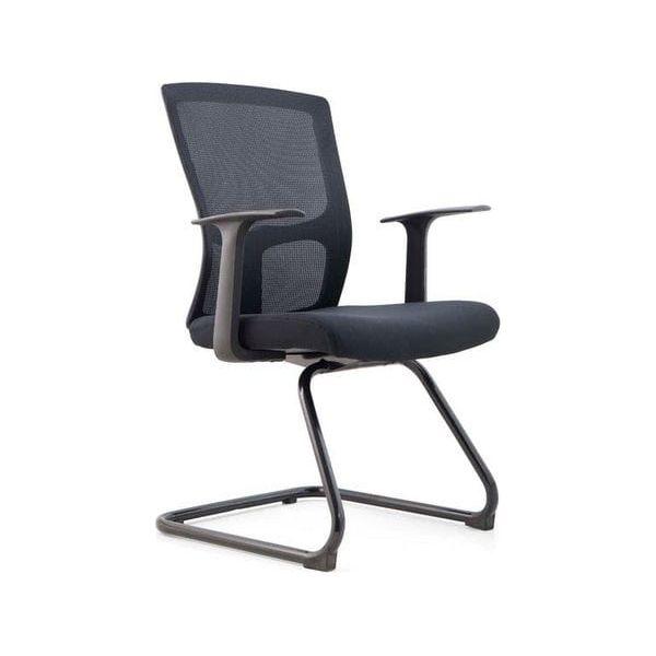 Modern office chair with ergonomic design, padded seat, and adjustable features in sleek material. 現代辦公椅，人體工學設計，帶有軟墊座椅和可調節功能，時尚優質材質。