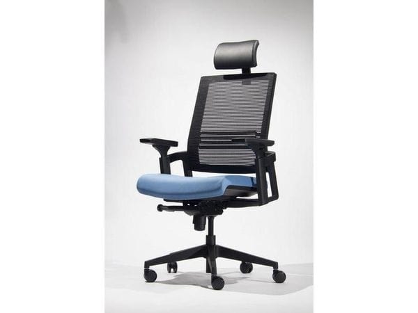 BSJ-0201A 行政網椅配3D升降扶手/頭枕