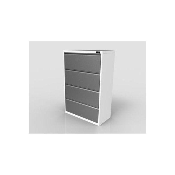 金屬製橫排三斗文件櫃 Lateral File Steel Cabinet - Brilliant Space Office Furniture Limited