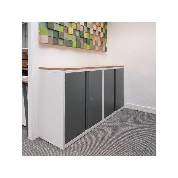 金屬製雙掩門文件櫃 Double Swing Door Cabinet - Brilliant Space Office Furniture Limited