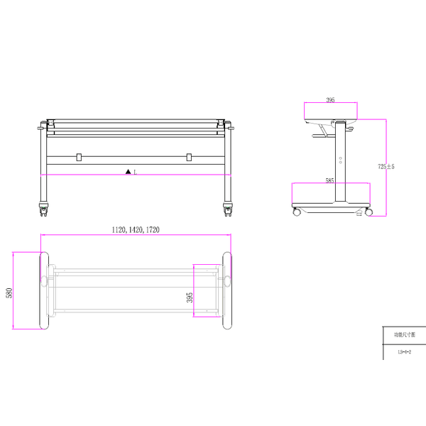 GDE-01C 活動摺檯 Folding Desk - Brilliant Space Office Furniture Limited