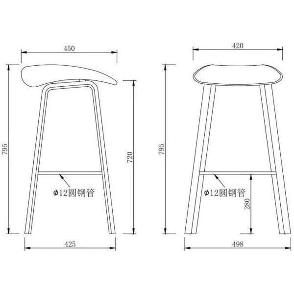 BSJ-P0201D 高吧椅 - Brilliant Space Office Furniture Limited