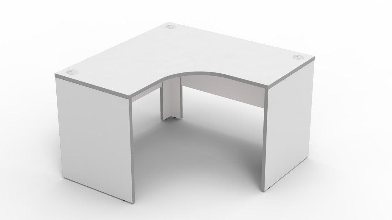 Melamine L Desk -Brilliant Space Office Furniture Limited