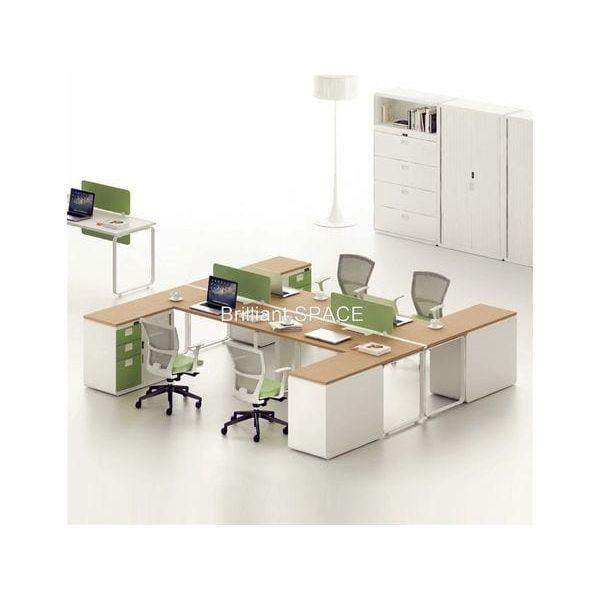 Circle Desk Series  - 多人組合工作檯 - Brilliant Space Office Furniture Limited