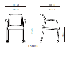 BSJ-HY-0229 多功能椅📢(有轆/無轆) - Brilliant Space Office Furniture Limited