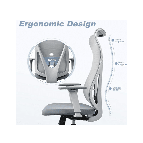 BSJ-62235 型格高背職員網背椅 - Brilliant Space Office Furniture Limited