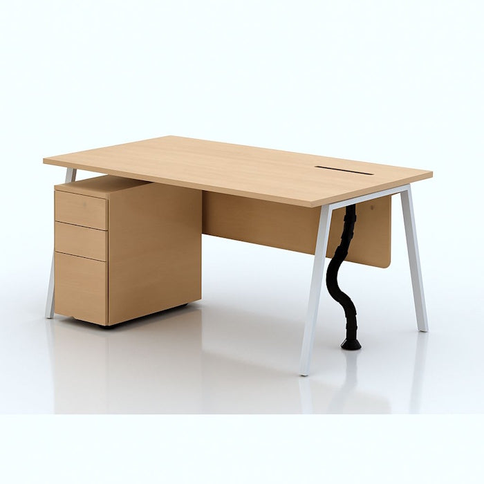 Vi 1 Desk Series - 獨立工作檯 - Brilliant Space Office Furniture Limited