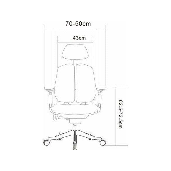 BSJ-A922 雙扇型背椅3D 多功能扶手 - Brilliant Space Office Furniture Limited