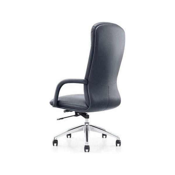 BSJ-920053A 大班椅半真皮配扶手 - Brilliant Space Office Furniture Limited