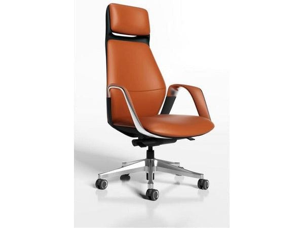 BSJ-H203DP 高級半真皮配扶手客椅