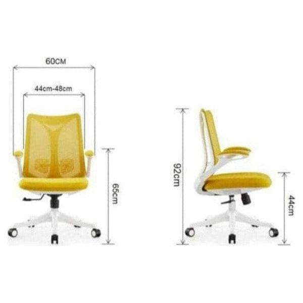 BSJ-SW0202B 细網背椅(扶手可翻起) - Brilliant Space Office Furniture Limited