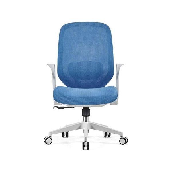 BSJ-M026 白框職員網背椅 - Brilliant Space Office Furniture Limited