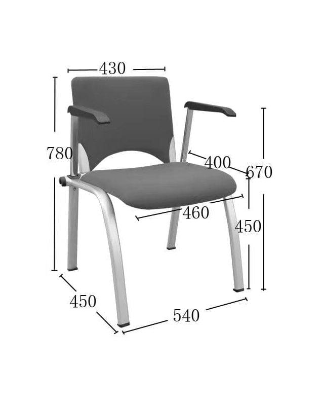 BSJ-KV-021 培訓椅(扶手可升高降低)😃 - Brilliant Space Office Furniture Limited