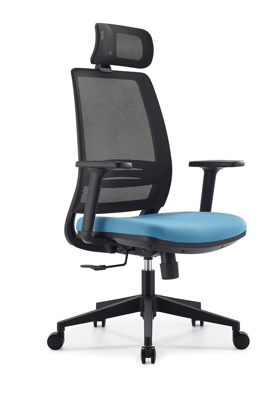 BSJ-C202 職員網背椅滑座連頭枕,BIMA 證書🤞 - Brilliant Space Office Furniture Limited