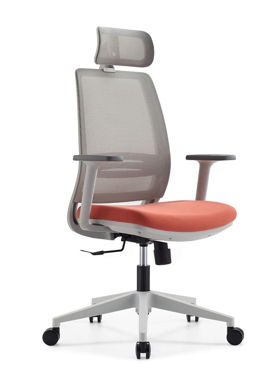 BSJ-C202 職員網背椅滑座連頭枕,BIMA 證書🤞 - Brilliant Space Office Furniture Limited
