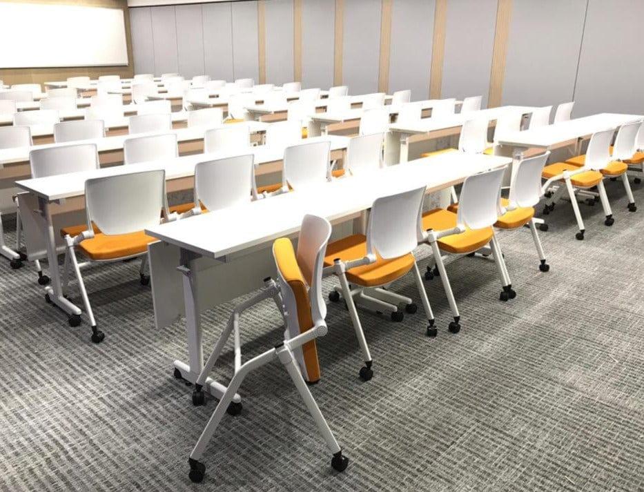 BSJ-HF-027 培訓椅帶輪(無扶手)😃 - Brilliant Space Office Furniture Limited