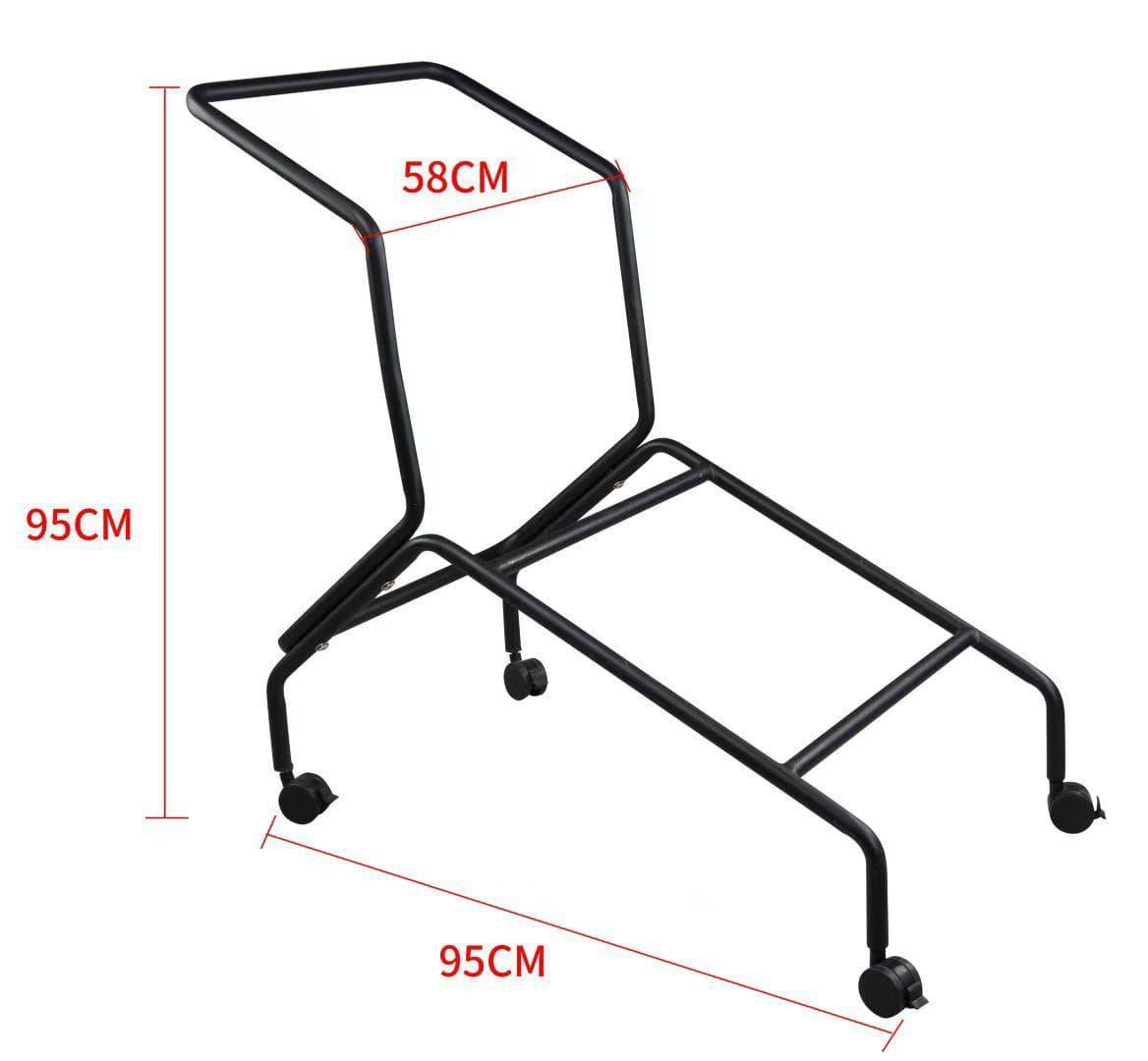 BSJ-12816 多功能弓型脚架叠椅📢(可加推車) - Brilliant Space Office Furniture Limited