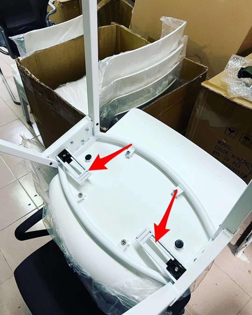 BSJ-F121 培訓椅可加手寫板及輪😃(可加推車) - Brilliant Space Office Furniture Limited
