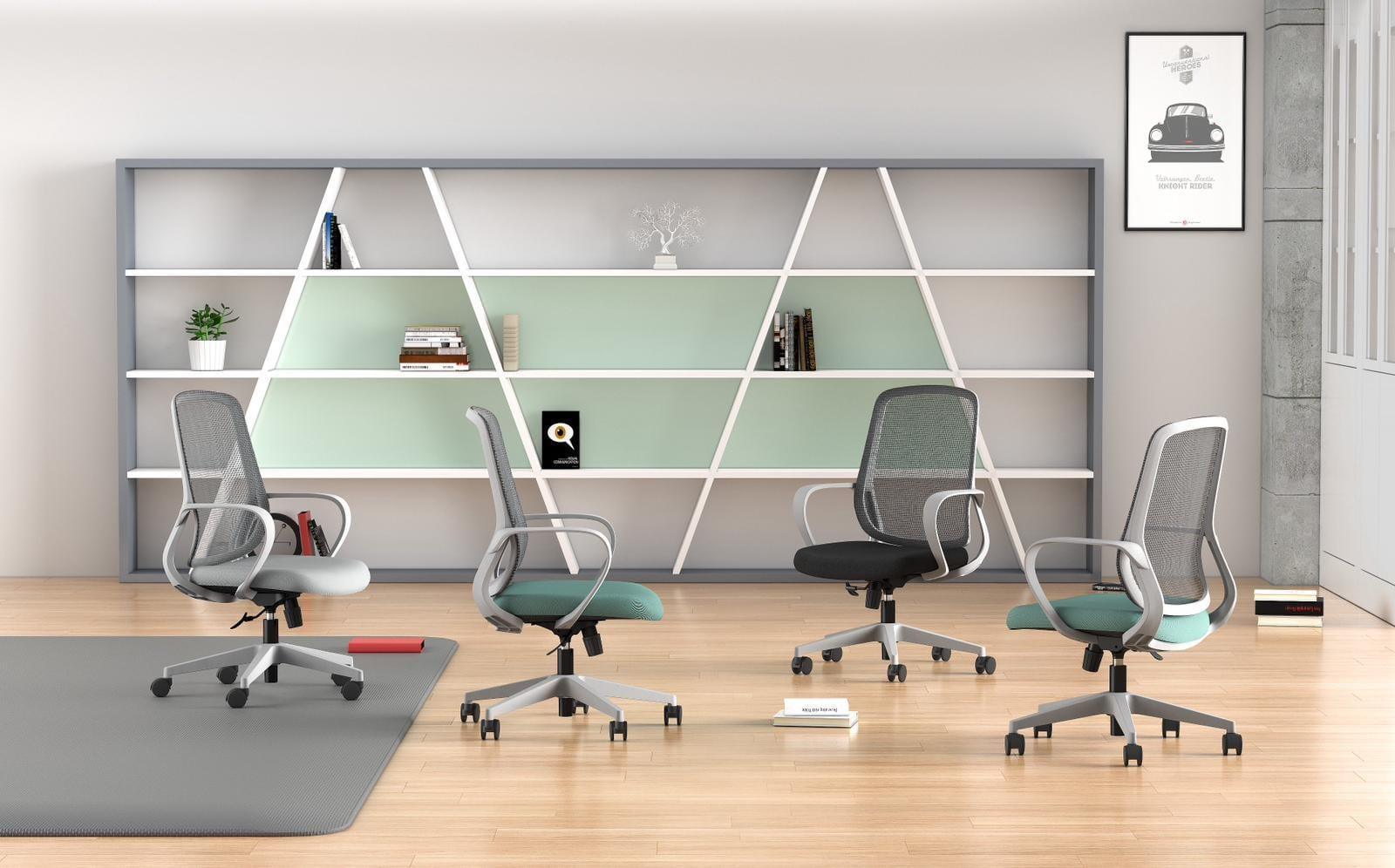 BSJ-62242B 職員網背椅性價比高🤞 - Brilliant Space Office Furniture Limited