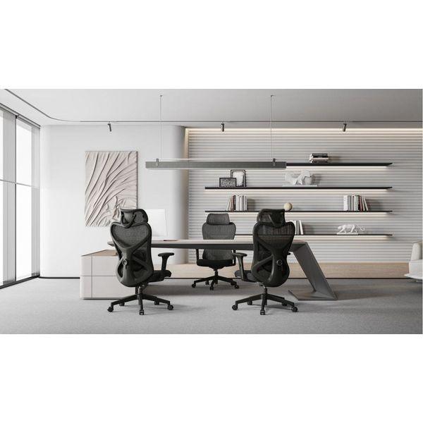 BSC-5235 高級網椅配背頭枕(2024款) - Brilliant Space Office Furniture Limited