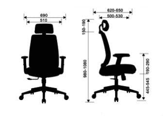 BSJ-C202 職員網背椅滑座連頭枕,BIFMA 證書🤞 - Brilliant Space Office Furniture Limited