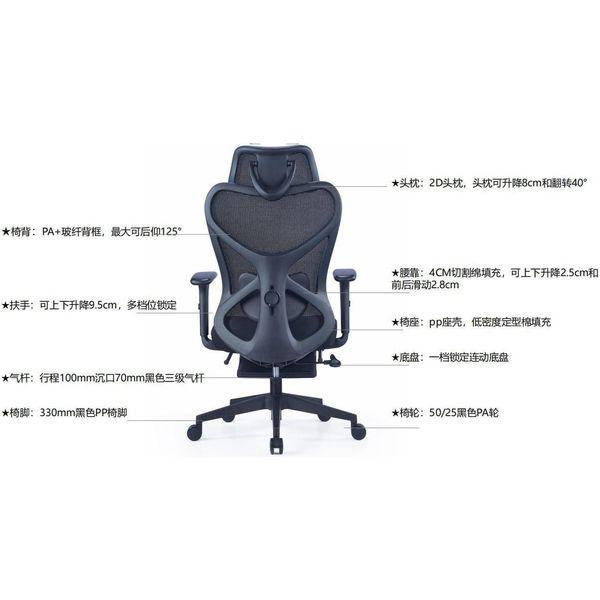 BSC-5235 高級網椅配(2024新款) - Brilliant Space Office Furniture Limited