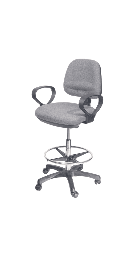 BSJ-Y62033H 高布背椅配固定扶手👍 - Brilliant Space Office Furniture Limited