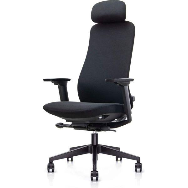 BSJ-62240A 海绵布背椅配升降扶手連頭枕 - Brilliant Space Office Furniture Limited