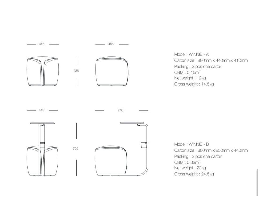 BSJ-8225 特色矮吧椅😃 - Brilliant Space Office Furniture Limited