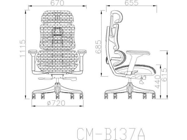 BSJ-B1237A 大班全網座椅